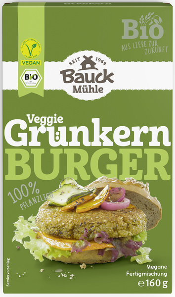 Bauck Mühle Grünkernburger 160 g