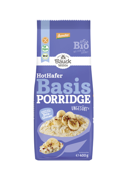 Bauck Mühle Hot Hafer Basis Porridge glf 400 g