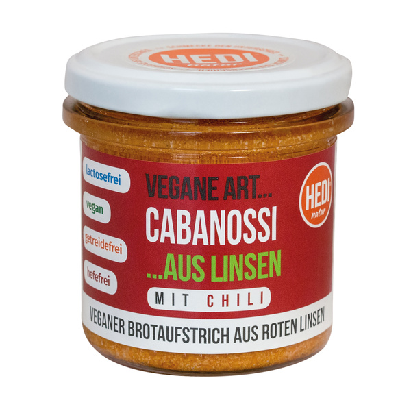 HEDI Cabanossi mit Chili Aufstrich aus Linsen 140 g