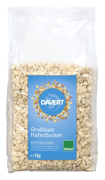 Davert Haferflocken Großblatt 1 kg