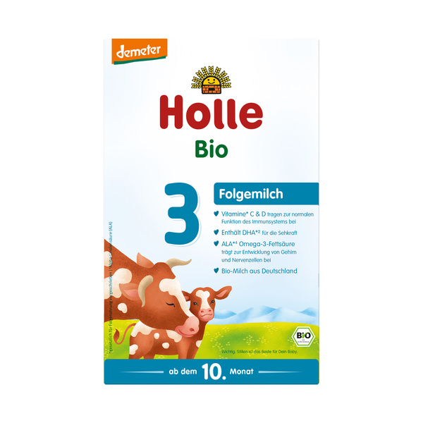 Holle  Bio-Folgemilch 3 600 g