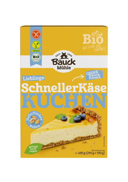 Bauck Mühle Schneller Käsekuchen glf. 485 g