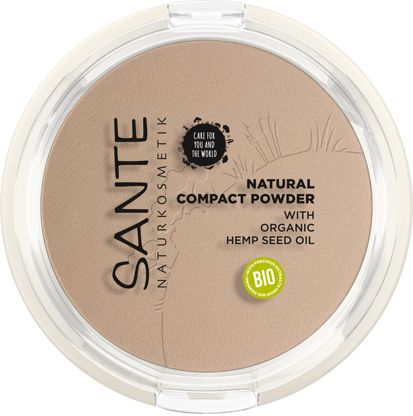 Sante Natural Compact Powder 02 Neutral Beige 9 g
