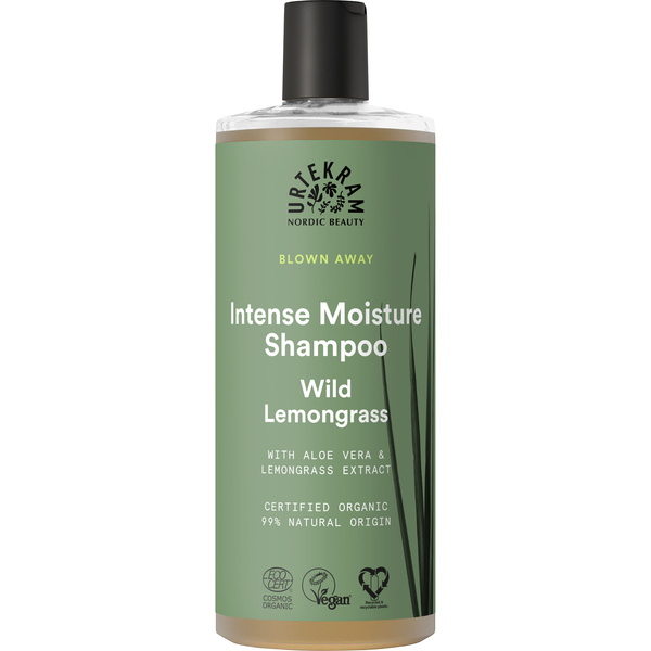 Urtekram Wild Lemongrass Intense Moisture Shampoo 500 ml