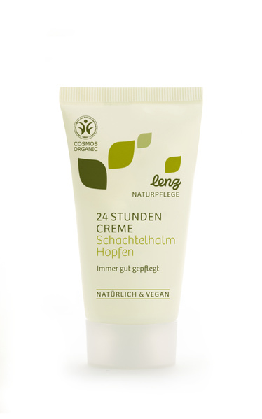 Lenz Naturpflege 24 Stunden Creme Schachtelhalm Hopfen 50 ml
