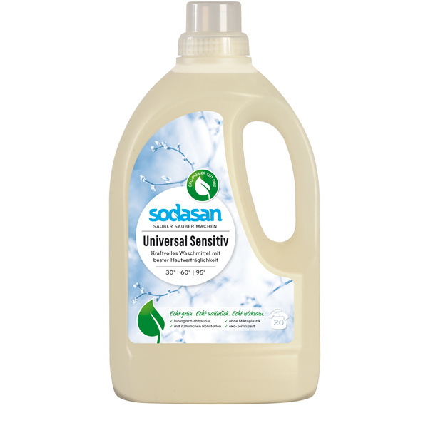 sodasan Universal Waschmittel Sensitiv 1.5 l