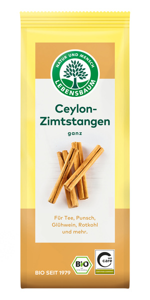 LEBENSBAUM Zimtstangen Ceylon ganz 6 Stück