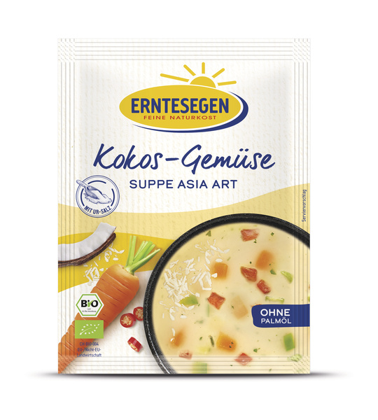 Erntesegen KOKOS-GEMÜSE SUPPE ASIA ART 37 g
