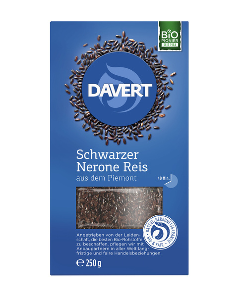 Davert Schwarzer Nerone Reis 250 g