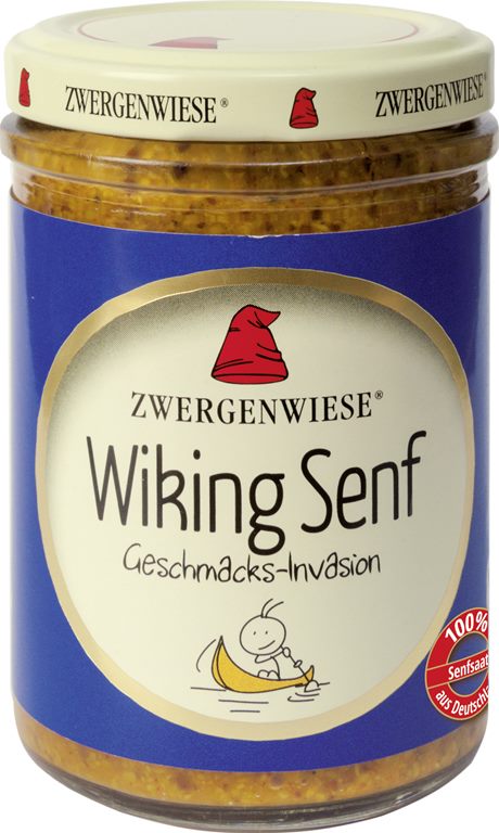 Zwergenwiese Wiking Senf 160 ml