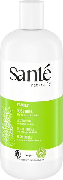 Sante FAMILY Duschgel Bio-Ananas & Limone 500 ml