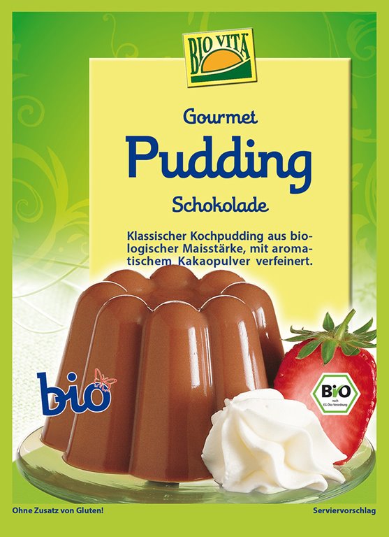 Biovita Gourm. Pudding Schokolade 45g