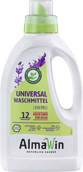 AlmaWin Flüssiges Waschmittel Lavendel 750 ml