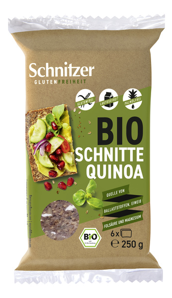 Schnitzer GLUTENFREIHEIT Schnitte Quinoa glf 250 g