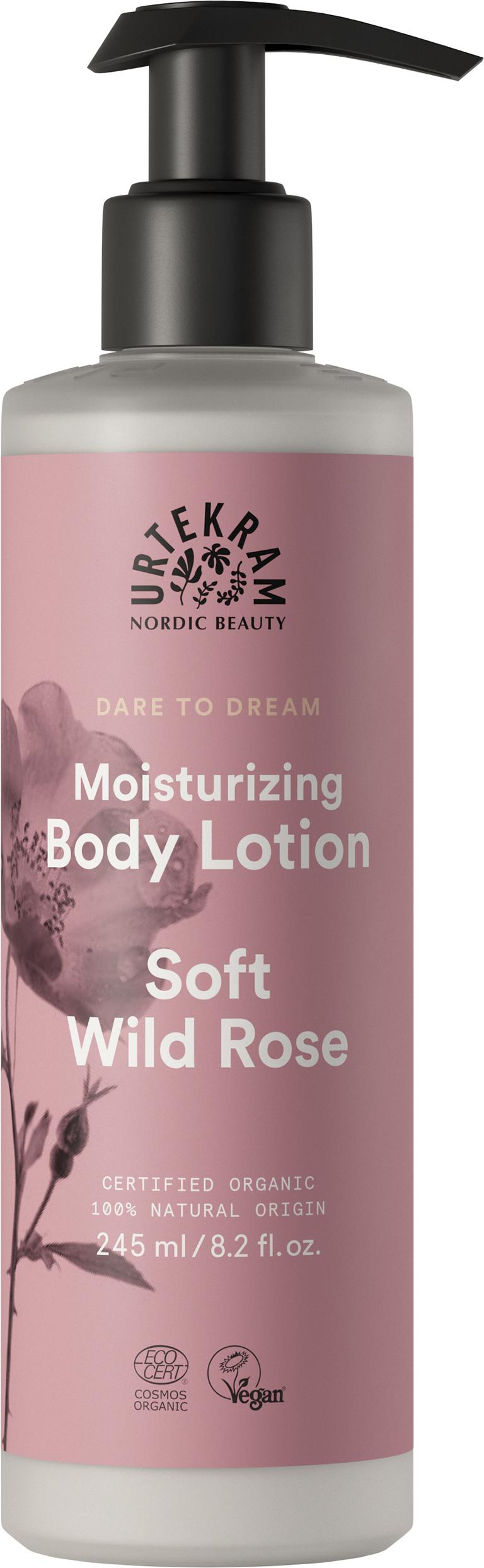 Urtekram Soft Wild Rose Body Lotion 245ml
