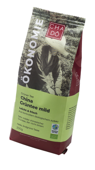 Cha Dô öko China Grüntee mild WFTO 200 g