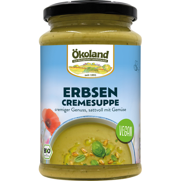 ÖKOLAND Erbsen Cremesuppe 380 ml