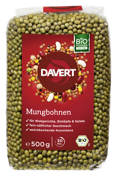 Davert Mungbohnen 500 g