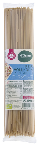 NATURATA Reis Vollkorn Spaghetti glf 250 g