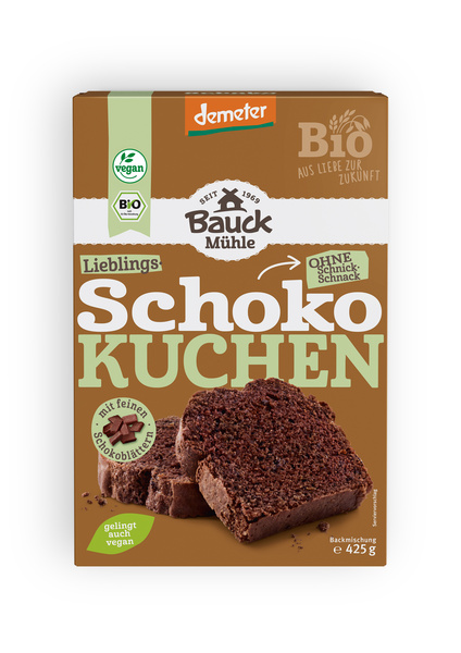 Bauck Mühle Schokokuchen Demeter 425 g