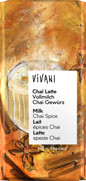 Vivani Chai Latte Schokolade 80 g