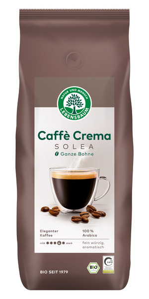 LEBENSBAUM Café Crema Solea Bohne Espresso 1 kg