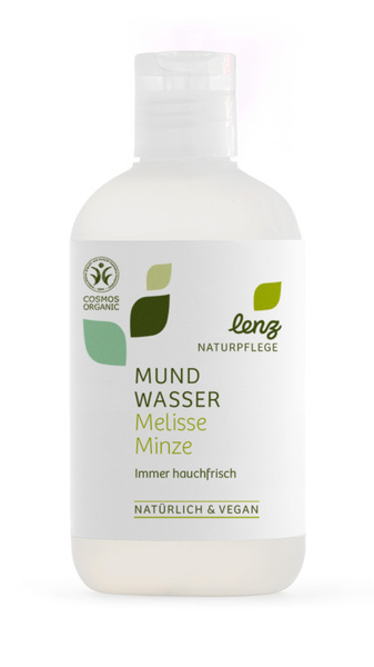Lenz Naturpflege Mundwasser Melisse Minze 250 ml