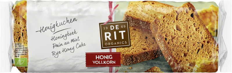 De Rit Honigkuchen Vollkorn klein 300 g