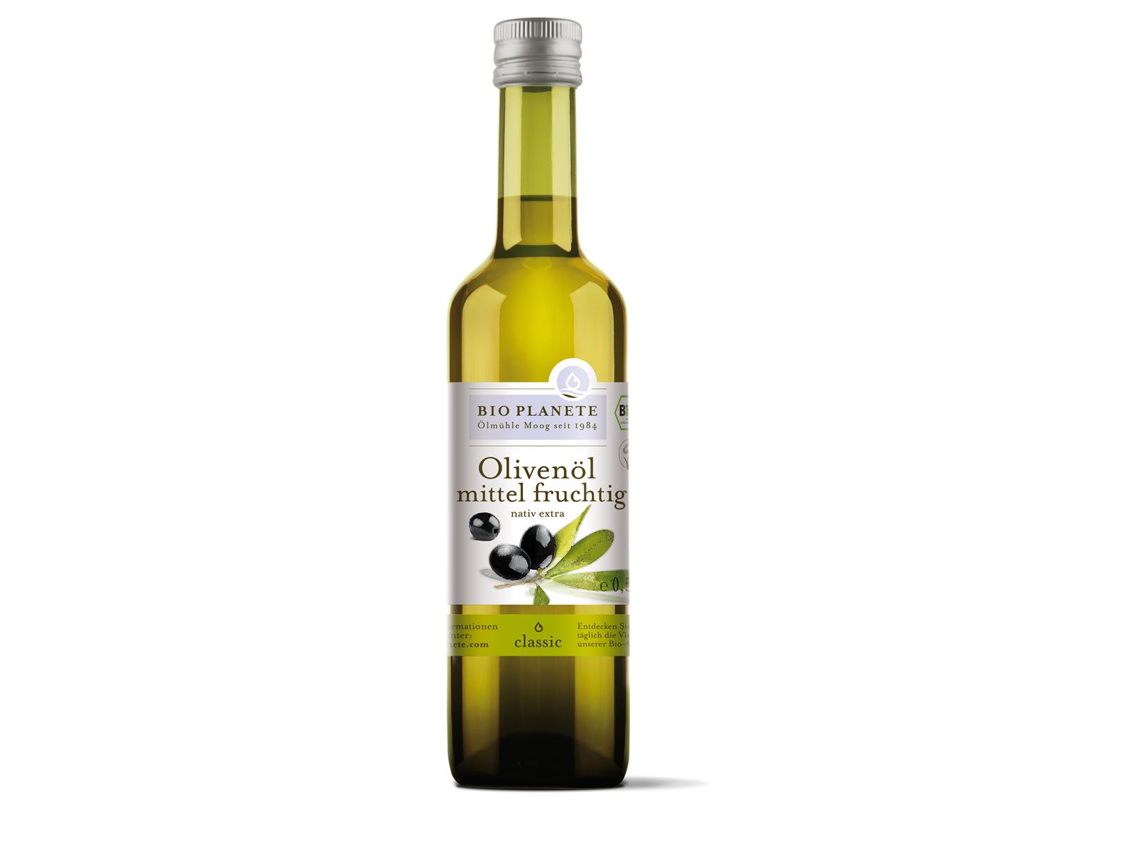 Bio Planète Olivenöl mittel fruchtig nativ extra 500ml