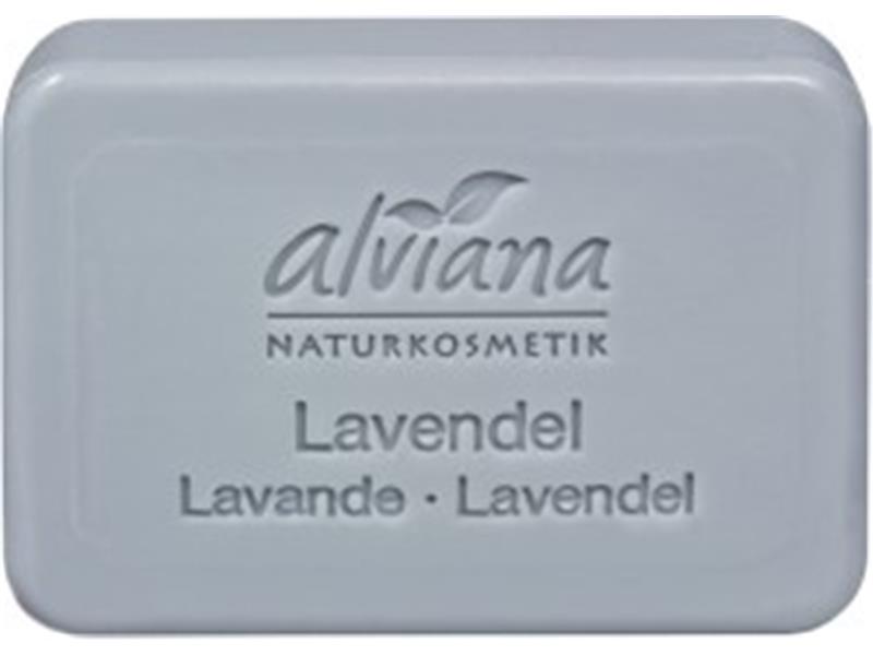 alviana Pflanzenöl-Seife Lavendel 100g