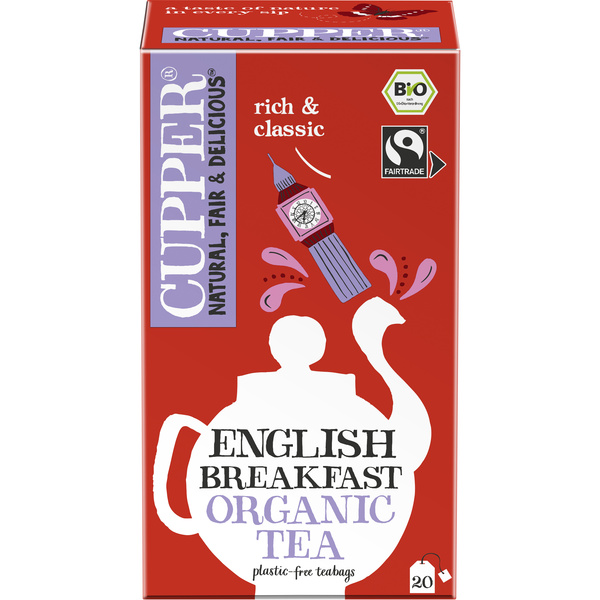 Cupper English Breakfast Tea 20 Btl. 50 g