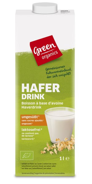 greenorganics Haferdrink 1 l