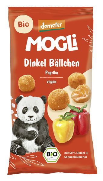 Mogli Dinkel Bällchen Paprika 40 g