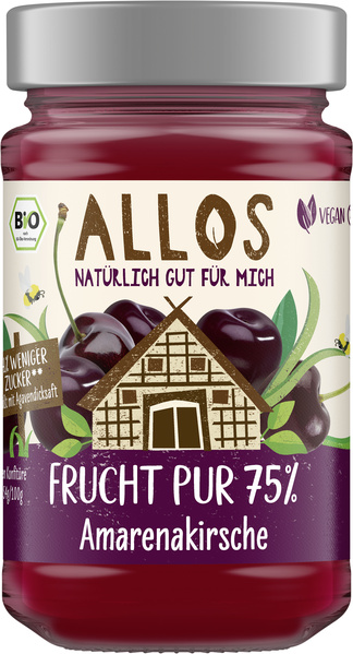 Allos Frucht-Pur Amarenakirsche 250 g