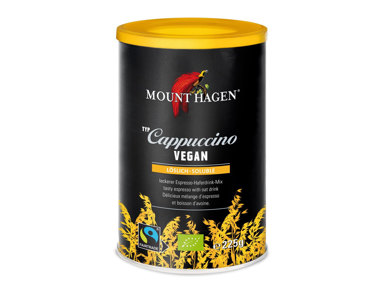 Mount Hagen Cappuccino Vegan 225 g