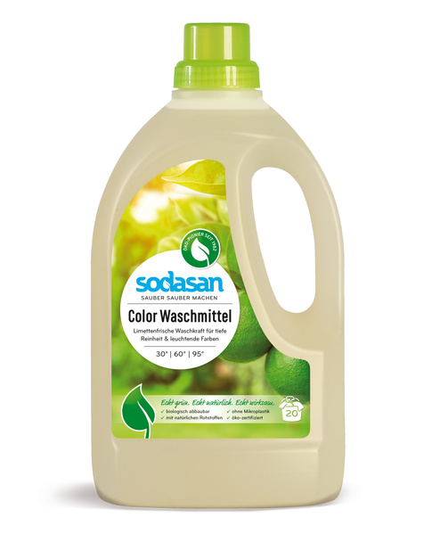 sodasan Colorwaschmittel Limette 1.5 l