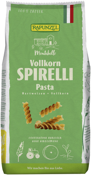 Rapunzel Spirelli Vollkorn 500 g