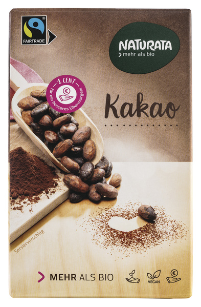 NATURATA Kakao schwach entölt 20-22% 125 g
