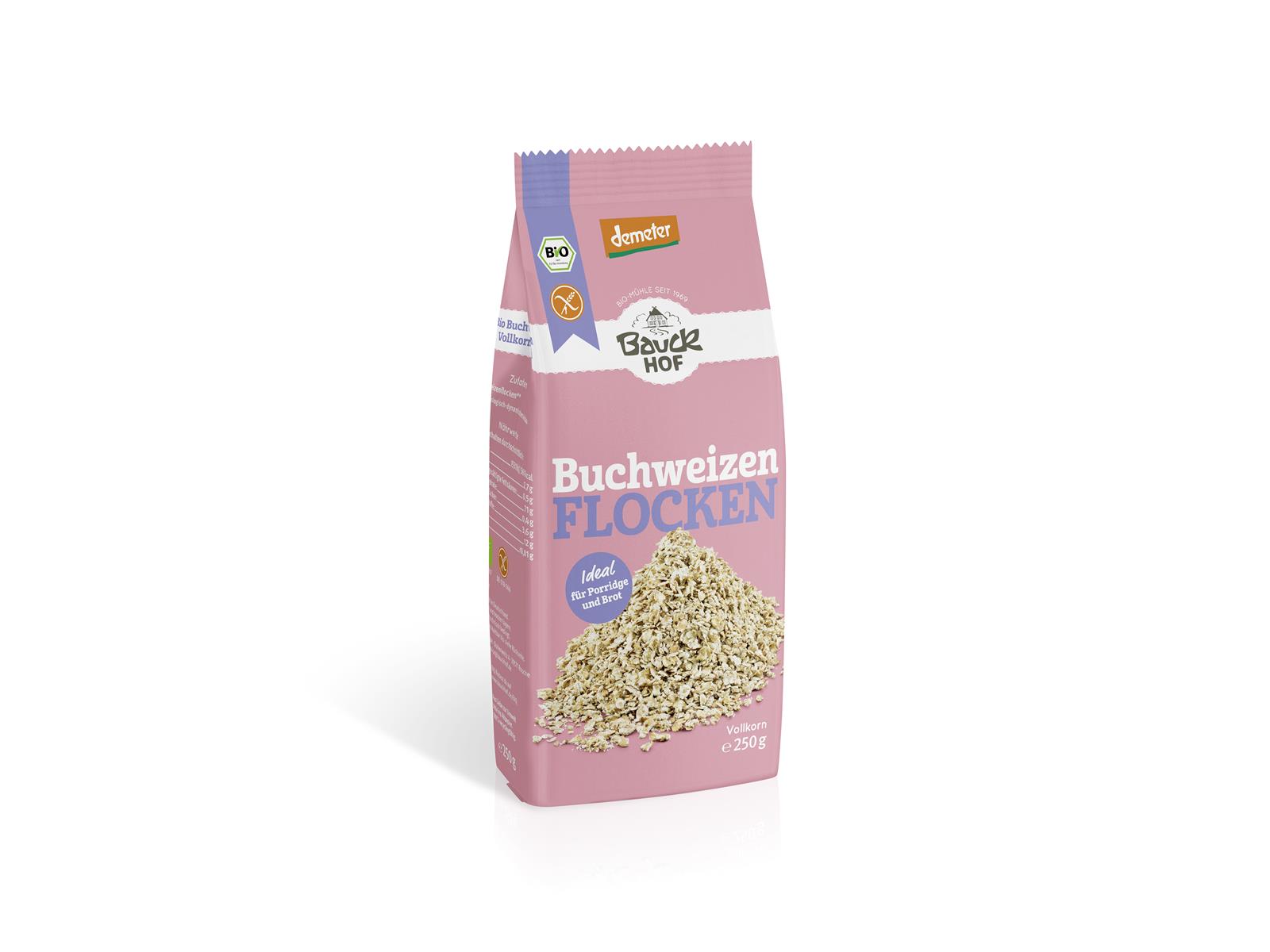 Bauckhof Buchweizenflocken Glutenfrei 250g