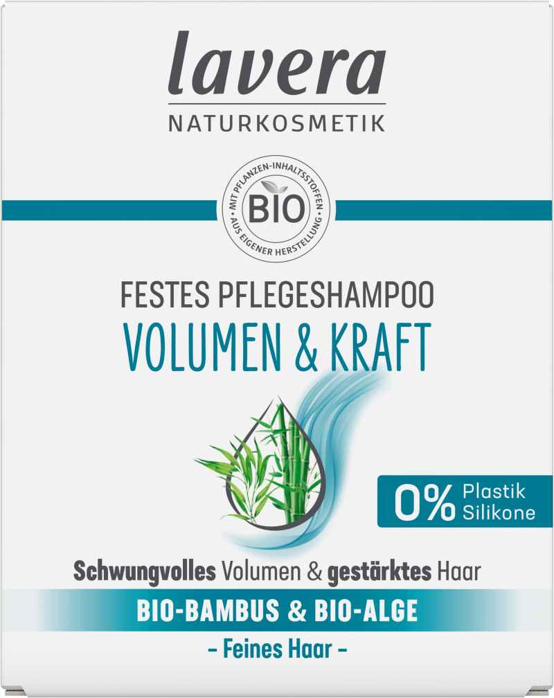 Lavera Festes Pflegeshampoo Volumen & Kraft 50g