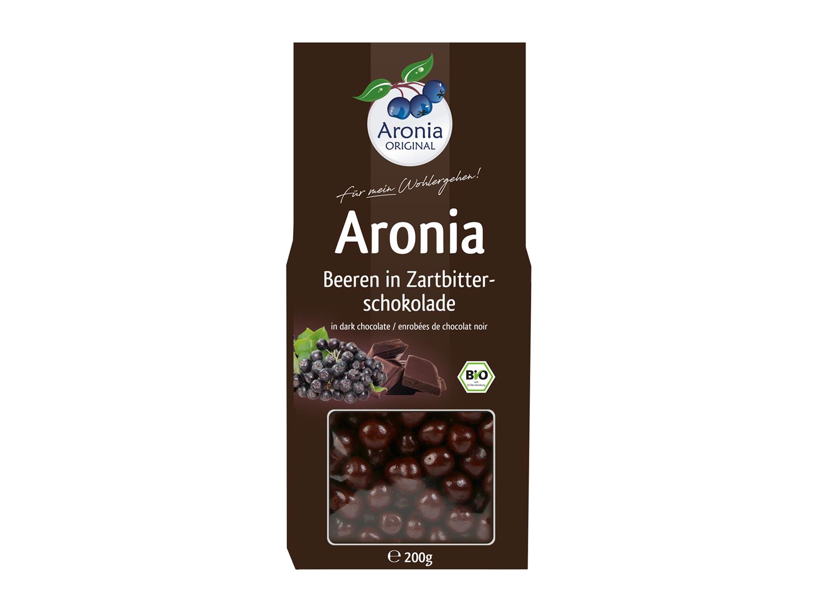 Aronia Original Aroniabeeren in Zartbitterschokolade 200 g