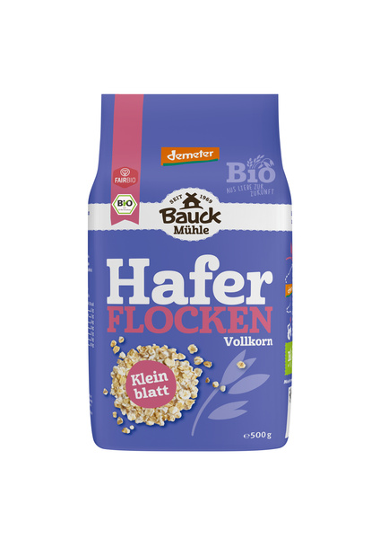 Bauck Mühle Haferflocken Kleinblatt 500 g