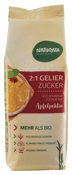 NATURATA Gelierzucker 2:1 500 g