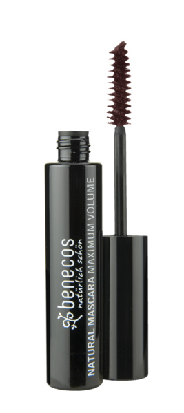 benecos MASCARA MAX. VOLUME SMOOTH BROWN 8ml