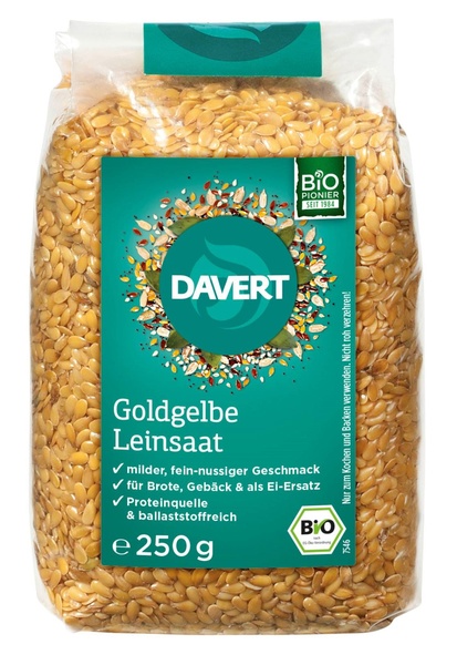 Davert Leinsaat goldgelb 250 g