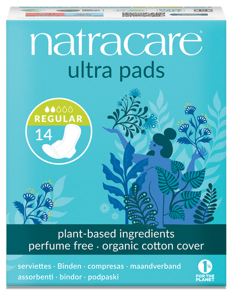 Natracare Damenbinden Ultra Flügel 14 Stück