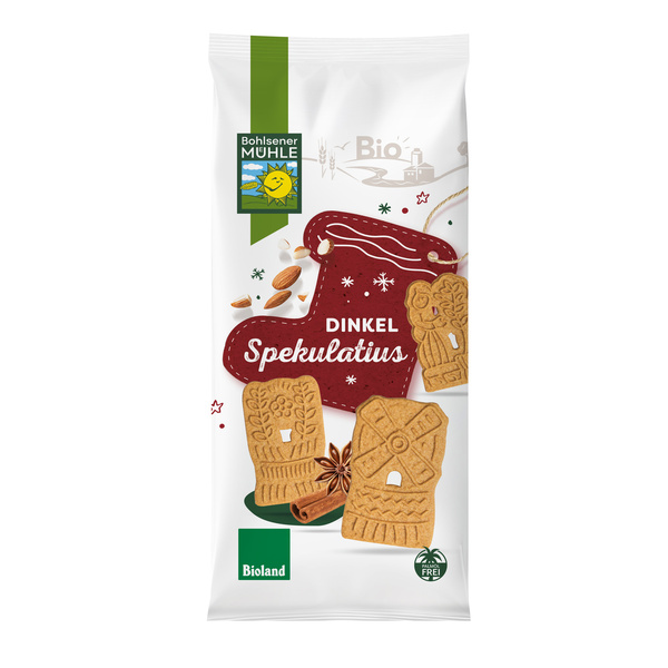 Bohlsener Mühle Dinkel Spekulatius mit Mandeln 170 g