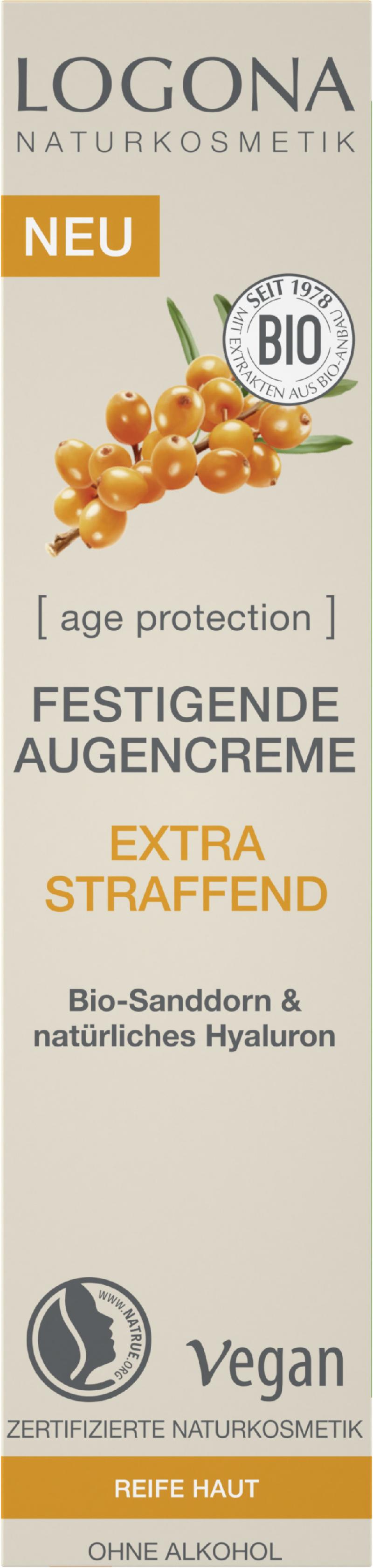 Logona Age Protection Straffende Augencreme 15ml