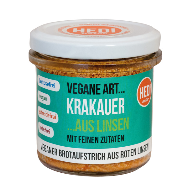 HEDI Krakauer Aufstrich aus Linsen 140 g