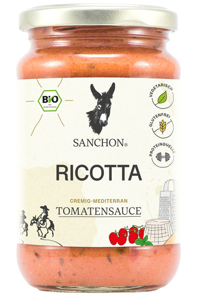 Sanchon Tomatensauce Ricotta 330 ml